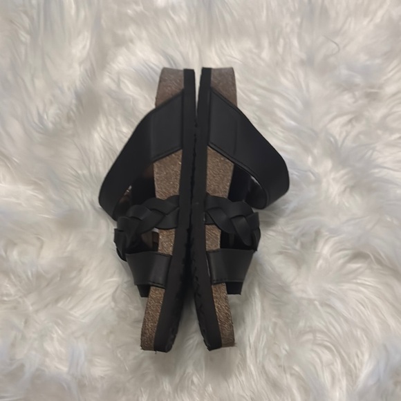 Women's Dark Brown Braided Sandals - Picture 6 of 10